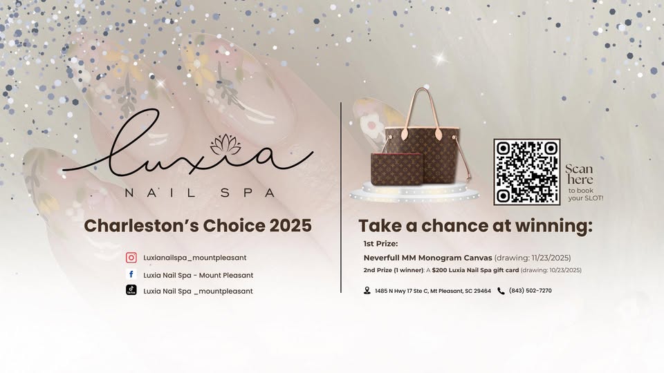 Luxia Nail Spa - Mount Pleasant logo